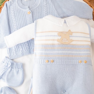  Saída de Maternidade Felipe - Azul Bebê